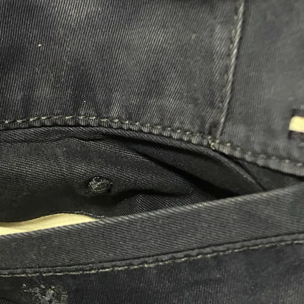 Tommy Hilfiger Mens Chino Pants Trousers 34x30 Navy Cotton Missing Back Buttons